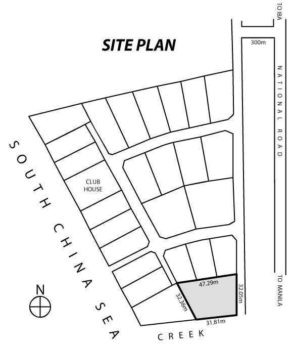 Botolan Point Plot Map